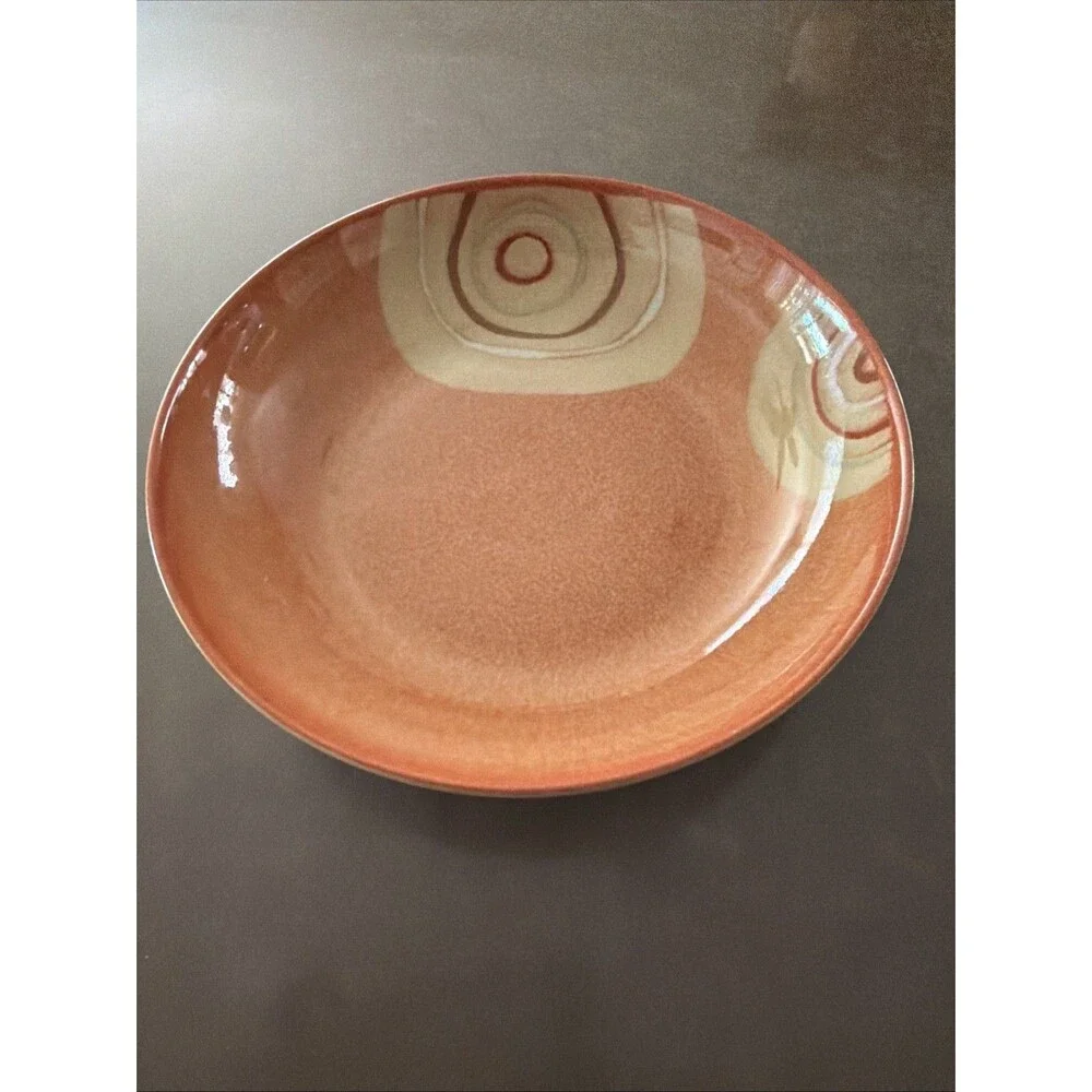 Denby Stoneware Pasta Bowl Fire Chili Made in England - One single bowl